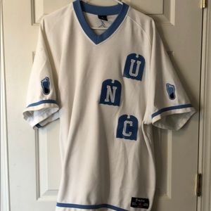 Jordan UNC authentic warm up shirt